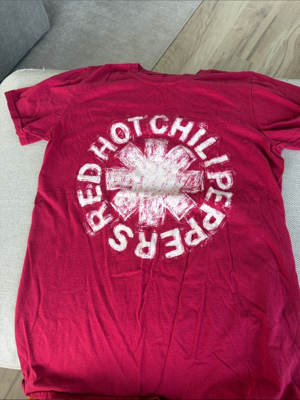 Red Hot Chili Peppers Logo Tee - Red